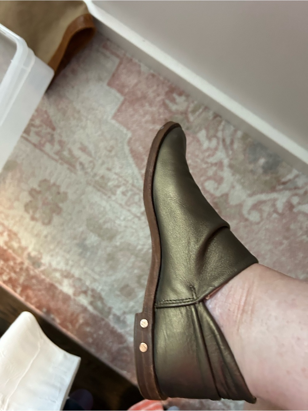 Beek Puffin Bronze Leather Shoes